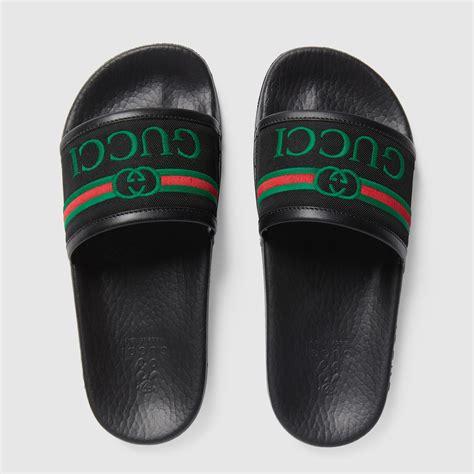 gucci boys' slides|gucci for kids boys.